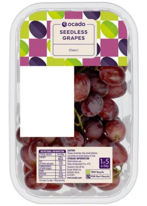 Ocado Red Seedless Grapes