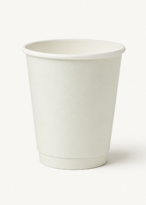 8oz White Single Wall Paper Cup